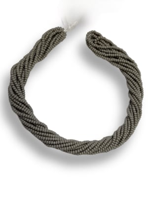 MOSTACILLAS CHECA PRECIOSA (6 TIRAS) 11/0 GREY OPAQUE1