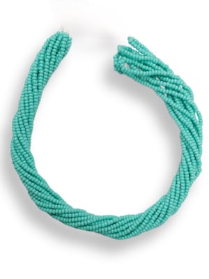 MOSTACILLAS CHECA PRECIOSA (6 TIRAS) 11/0 GREEN TURQUOISE