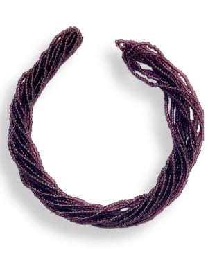 MOSTACILLAS CHECA PRECIOSA (6 TIRAS) 11/0 TRANSPARENT AMETHYST