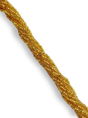 MOSTACILLAS CHECA PRECIOSA (6 TIRAS) 11/0 S/L GOLD1