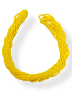 MOSTACILLAS CHECA PRECIOSA (6 TIRAS) 11/0 YELLOW OP