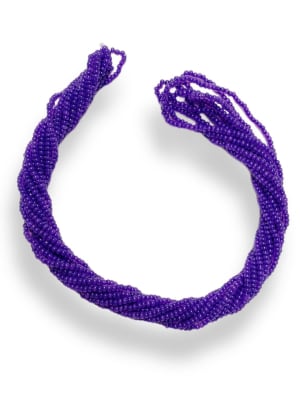 MOSTACILLAS CHECA PRECIOSA (6 TIRAS) 11/0 VIOLET DYED APROX. 18 GRAMOS2