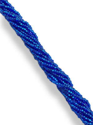 MOSTACILLAS CHECA PRECIOSA (6 TIRAS) 11/0 DARK BLUE S/L