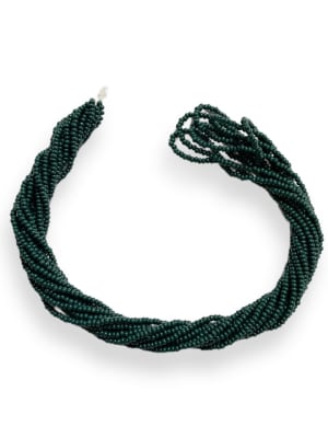 MOSTACILLAS CHECA PRECIOSA (6 TIRAS) 11/0 OPQ DK JADE2