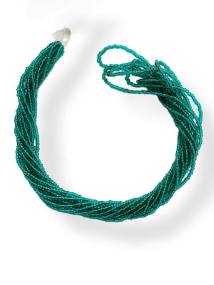 MOSTACILLAS CHECA PRECIOSA (6 TIRAS) 11/0 TRANSPARENT TEAL
