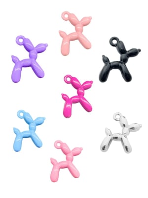 COLGANTE ALEACION PERRO GLOBO 20X15MM
