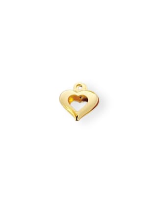 COLGANTE B/ORO CORAZON INFLADO 11X10MM1
