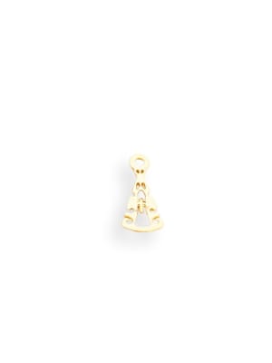 MINI DIJE B/ORO VIRGEN DEL VALLE 20MM