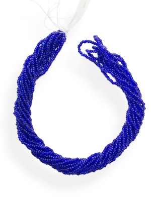 MOSTACILLAS CHECA PRECIOSA (6 TIRAS) 11/0 S/L COBALT1