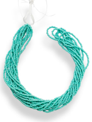 MOSTACILLAS CHECA PRECIOSA (6 TIRAS) 11/0 GREEN TURQ