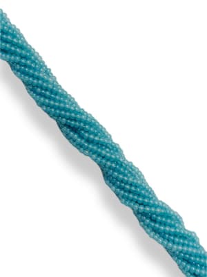 MOSTACILLAS CHECA PRECIOSA (6 TIRAS) 8/0 AFRICAN OPAL1