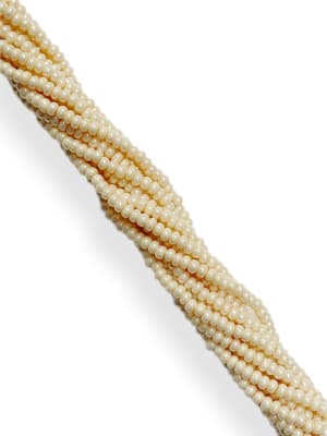 MOSTACILLAS CHECA PRECIOSA (6 TIRAS) 8/0 EGGSHELL1