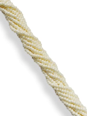 MOSTACILLAS CHECA PRECIOSA (6 TIRAS) 8/0 LT EGGSHELL APROX. 37 GRAMOS1