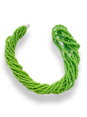 MOSTACILLAS CHECA PRECIOSA (6 TIRAS) 8/0 LT GREEN OP1