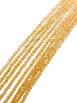 CRISTAL AUSTRIACO POR TIRA 2MM ARENA MARRON