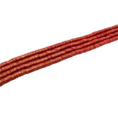 FIMO DISCOS 6MM ROJO OSCURO