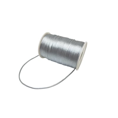 HILO DE POLIESTER ENCERADO 2MM PLATA1
