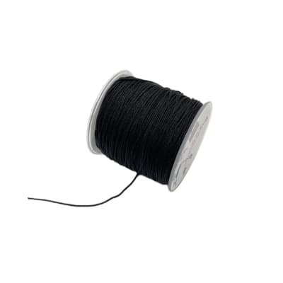 HILO DE POLIESTER ENCERADO DANDELION 1MM NEGRO1