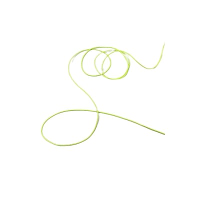 HILO DE POLIESTER ENCERADO 0.8MM PIEL DE SERPIENTE VERDE FOSFORESCENTE1