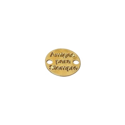 CONECTOR B/ORO CIRCULO MEJORES AMIGAS1