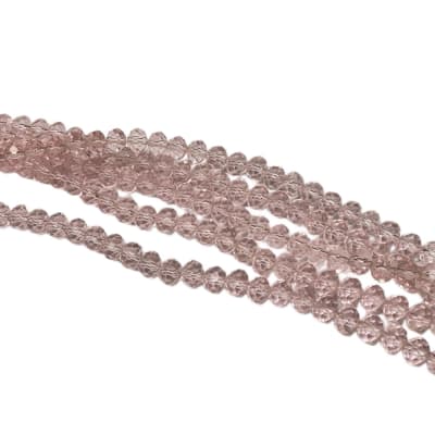 CRISTAL AUSTRIACO POR TIRA 6X5MM ROSA1