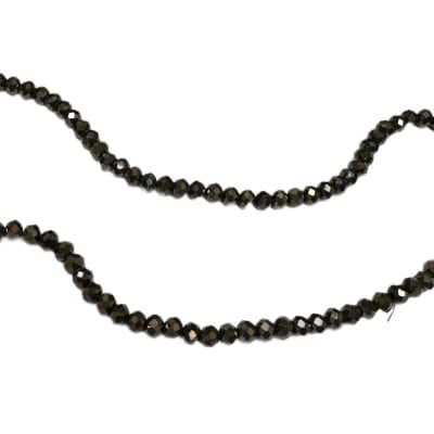 CRISTAL AUSTRIACO POR TIRA 4MM ELECTROPLATE CHOCOLATE1