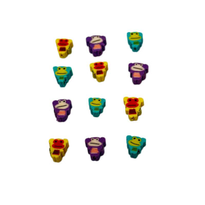 FIMO FIGURAS MONO COLORES 12UND