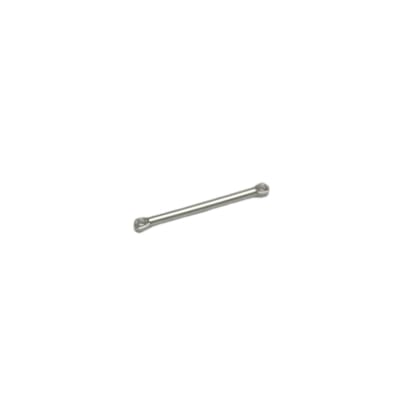 CONECTOR BAÑO DE PLATINO BARRITA 25X2MM