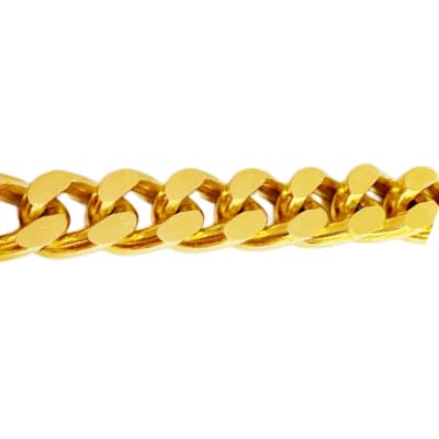 CADENA B/ORO BRASILERO ESLABON CUBANO 12X8.5MM