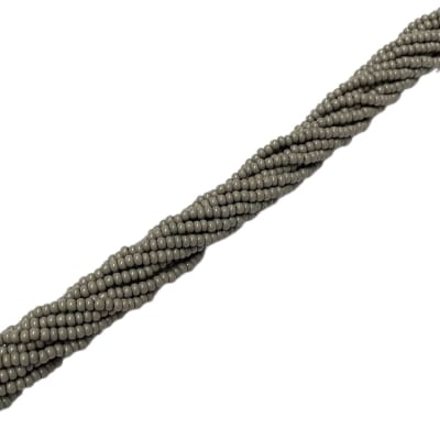 MOSTACILLAS CHECA PRECIOSA (6 TIRAS) 8/0 OPAQUE GREY1