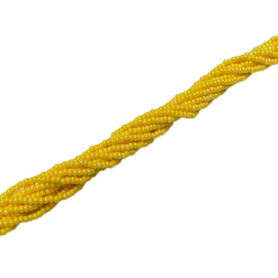 MOSTACILLAS CHECA PRECIOSA (6 TIRAS) 8/0 OP DYED YELLOW