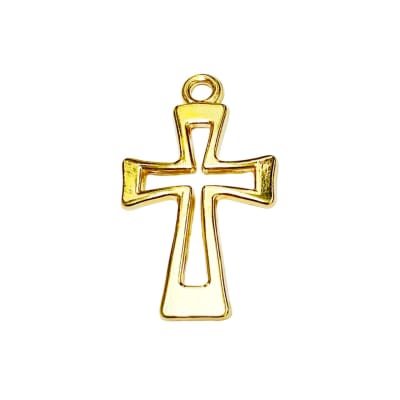 COLGANTE B/O CRUZ SILUETA 38X23MM1
