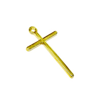 COLGANTE B/O CRUZ LISA 50X30MM