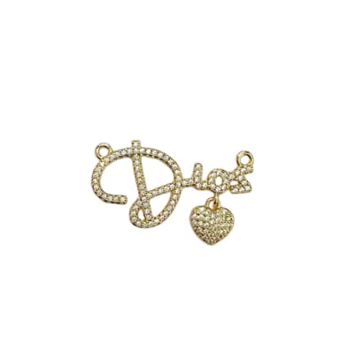 COLGANTE B/O DIOS CORAZON CON ZIRCONES 33X25MM1