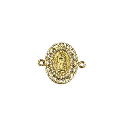CONECTOR B/O VIRGEN DE GUADALUPE CON ZIRCONES 22X20MM1