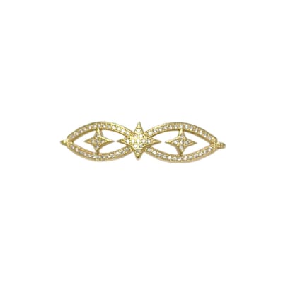 CONECTOR B/O INFINITO CON ESTRELLA LOUIS 41X10MM