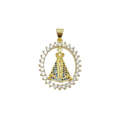 COLGANTE B/O VIRGEN DEL VALLE OVALO 27X21MM1
