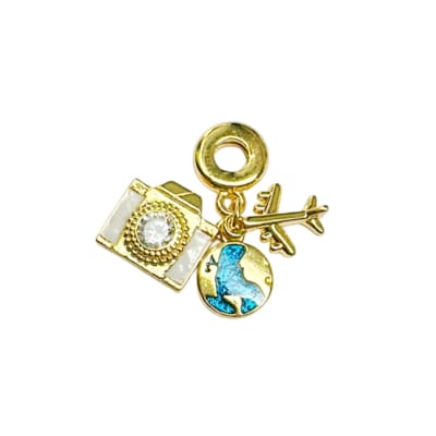 COLGANTE B/O CHARMS VIAJES Y RECUERDOS