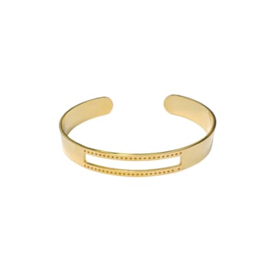 BASE DE PULSERA PARA MIYUKI DORADA TALLA L 8IN