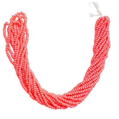 MOSTACILLAS CHECA PRECIOSA (6 TIRAS) 8/0 SALMON OPAQUE1