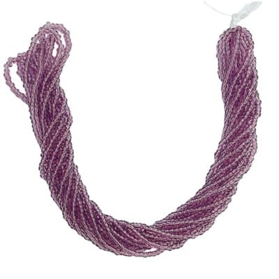 MOSTACILLAS CHECA PRECIOSA (6 TIRAS) 8/0 LT. AMETHYST