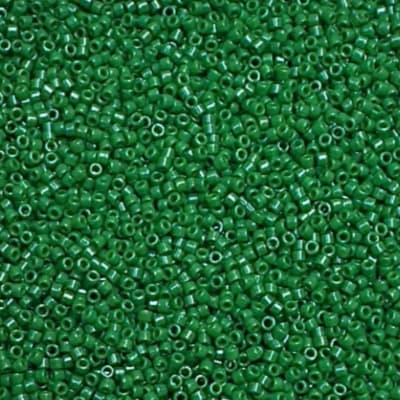 MOSTACILLA MIYUKI DELICA GR KELLY GREEN DYED OPAQUE #0655