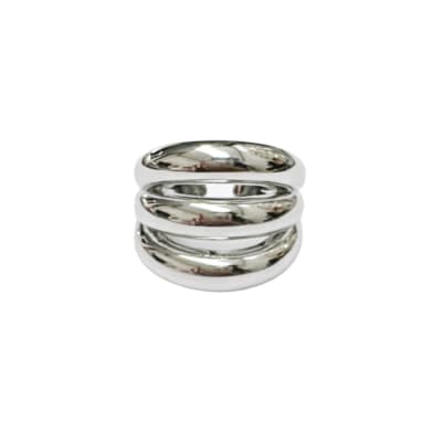 ANILLO AJUSTABLE B/PLATINO TRIPLE ARCO1