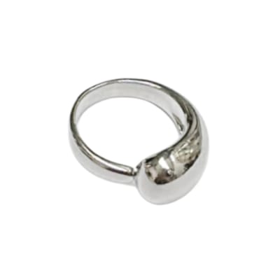 ANILLO AJUSTABLE B/PLATINO LAGRIMA