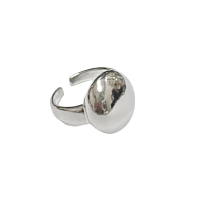 ANILLO AJUSTABLE B/PLATINO ESFERA