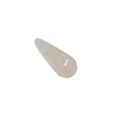 PIEDRA INDIVIDUAL CUARZO ROSA LAGRIMA 30X10MM
