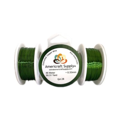 ALAMBRE AMERICRAFT SUPPLY PINE GREEN CALIBRE 281