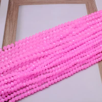 CRISTAL AUSTRIACO POR TIRA 1MM PINK ROSE