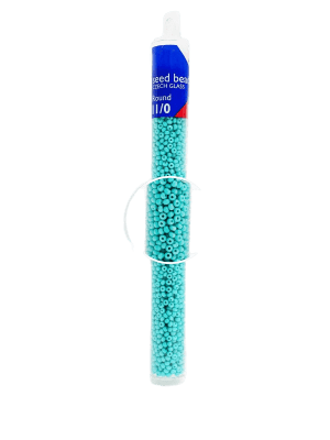 MOSTACILLAS POR TUBO 11/0 GREEN TURQ 24GR1