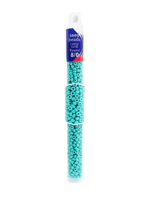 MOSTACILLAS POR TUBO 8/0 GRN TURQ MATT 22GR